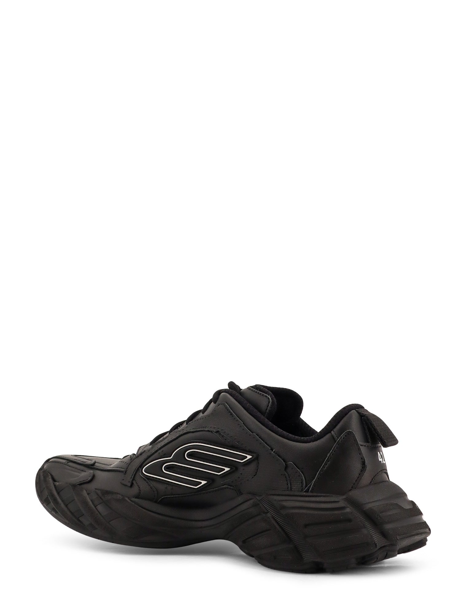 Balenciaga Sneakers Black T Bovine Leather Polyester