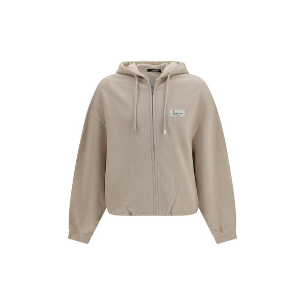 Beige Cotton Sweatshirt Clothing