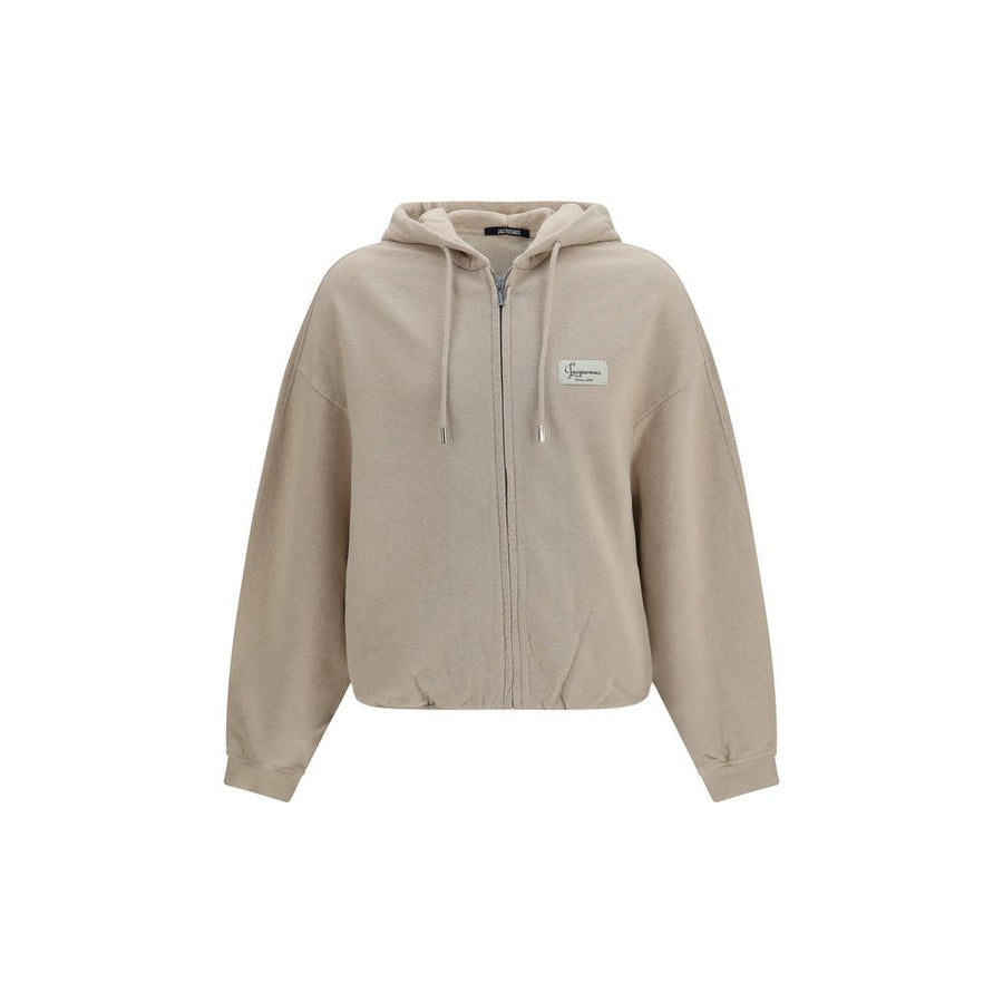 Beige Cotton Sweatshirt Clothing