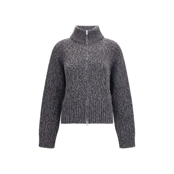 Gray Wool Oves Aries Cardigan Clothing