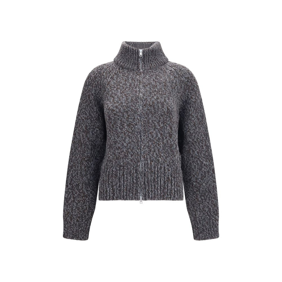Gray Wool Oves Aries Cardigan Clothing
