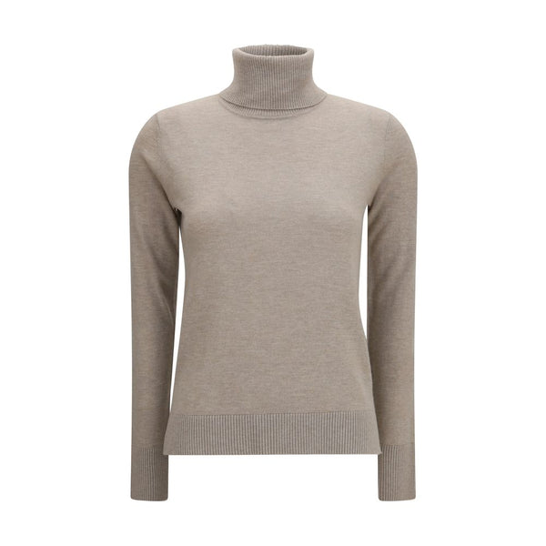 Beige Wool Oves Aries Turtleneck Clothing