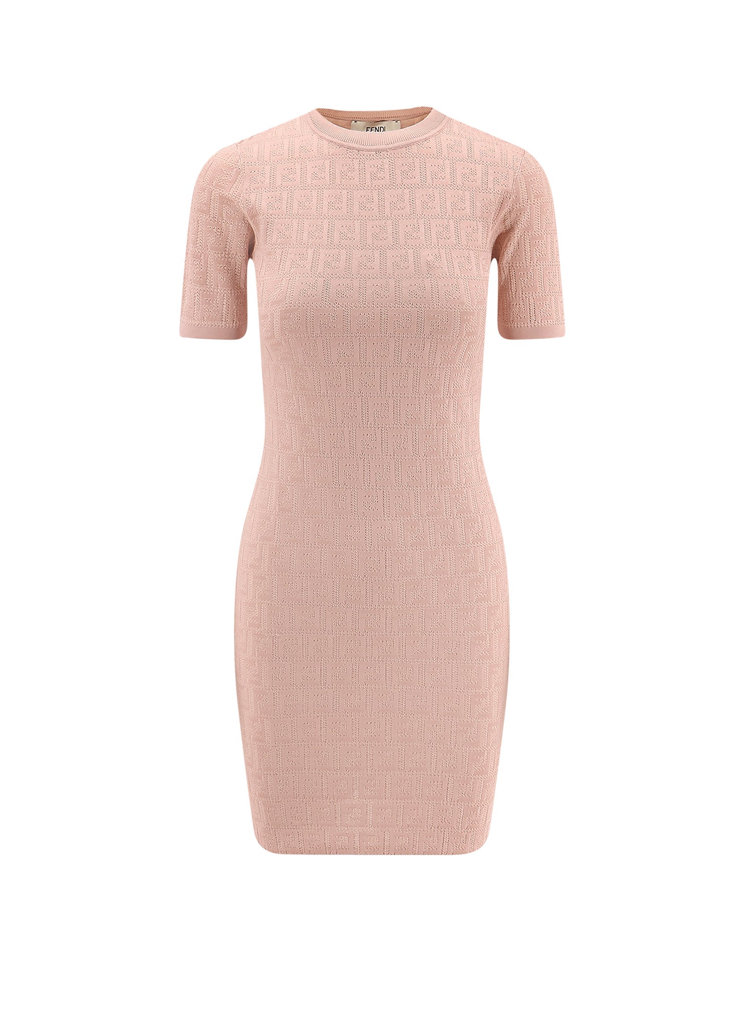 Fendi Dresses Pink Salt-25 Cotone Viscosa