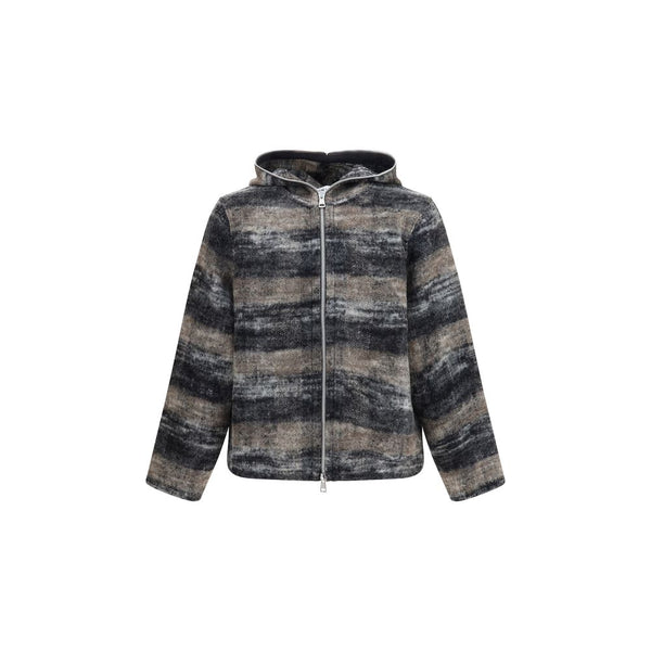 Gray Wool Oves Aries Sweatshirt Clothing