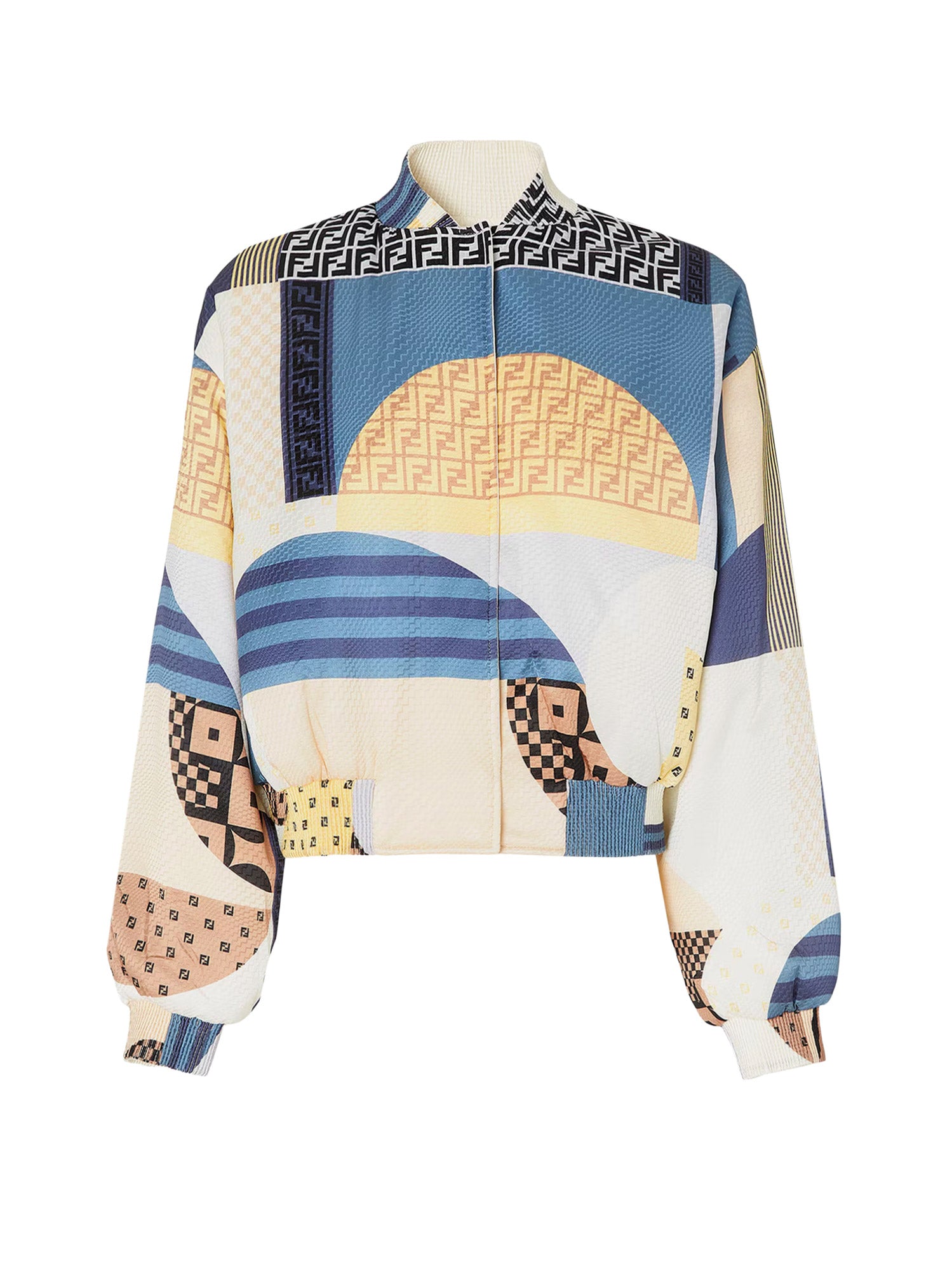 Fendi Jackets Ocean-25 Seta/viscosa