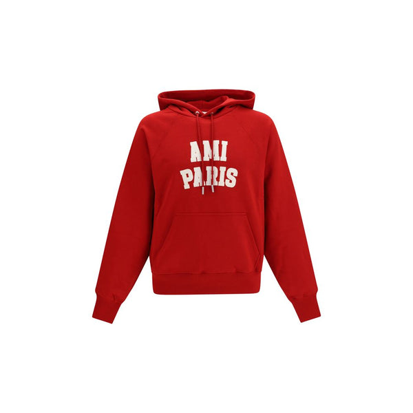 Red Cotton Sweatshirt Clothing