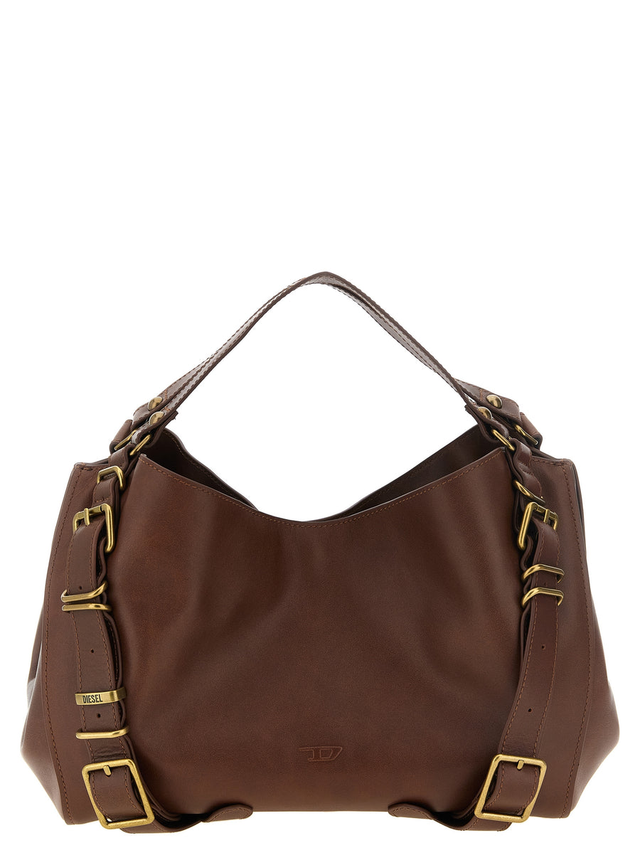 Brown Other Fibres Handbag Bag