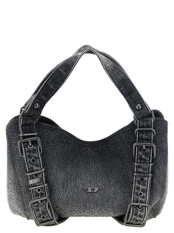 Black Cotton Handbag Bag