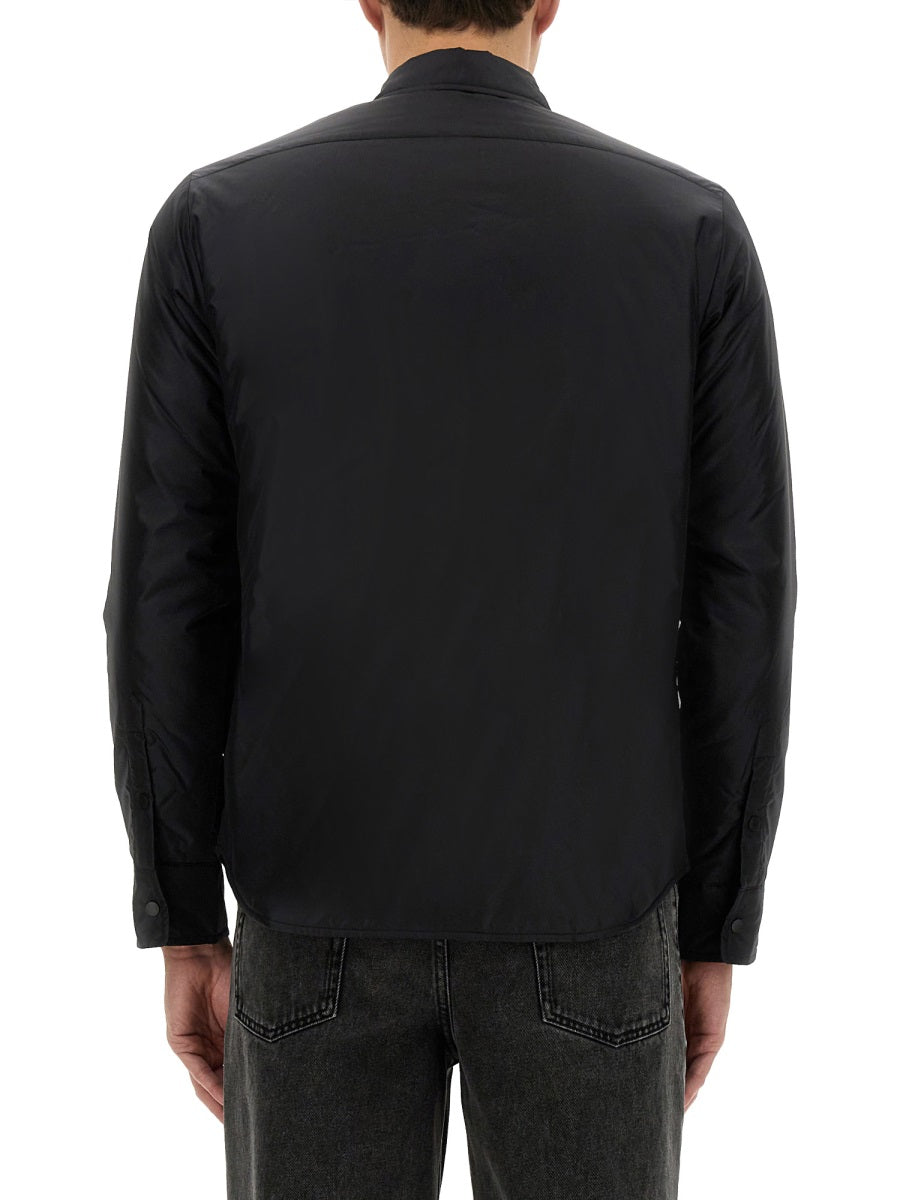 Reshirt Jacket Black Polyamide Shirt