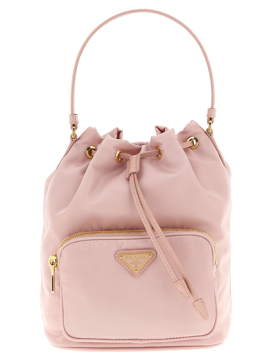 Multicolor Recycled Polyamide Handbag Bag