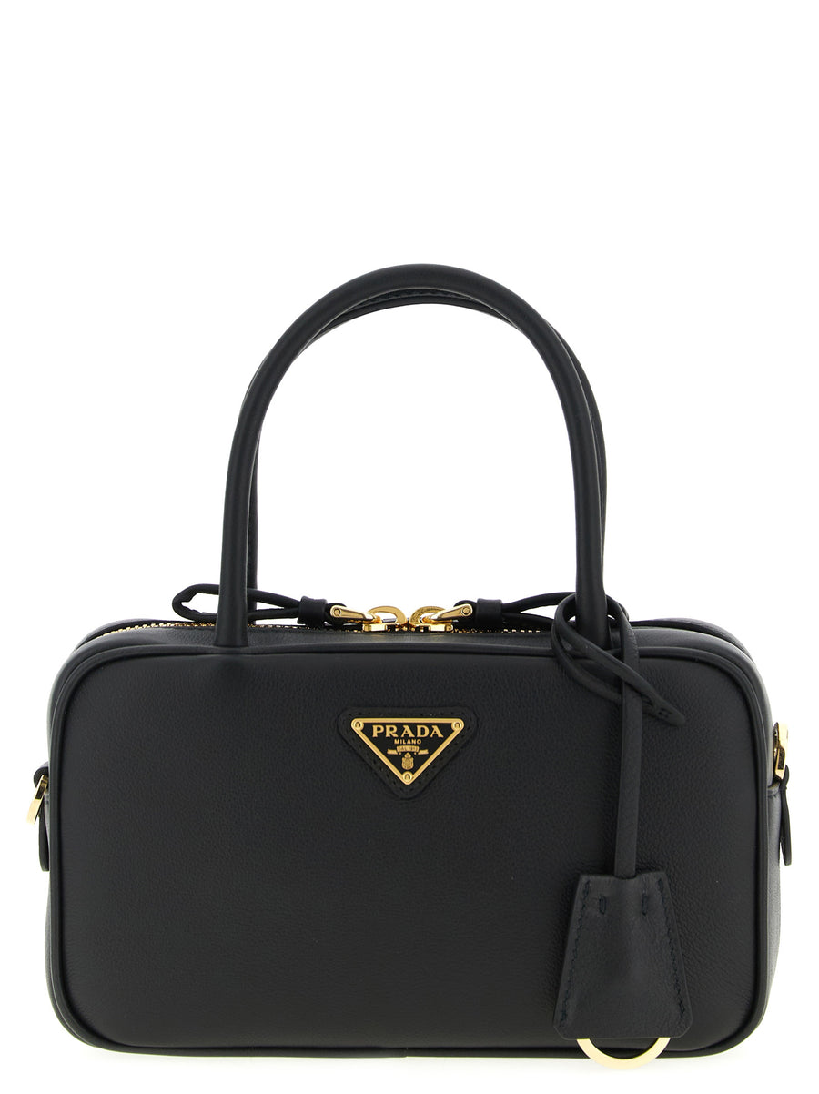 Black Calfskin Handbag Bag
