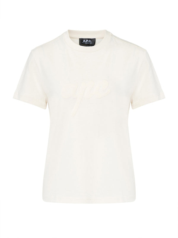 Lenny T-Shirt Ivory Cotton T-shirts