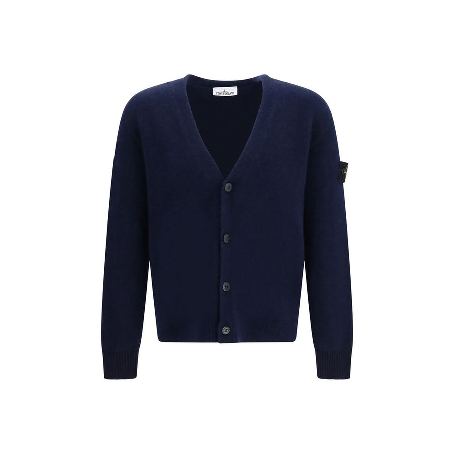 Blue Alpaca Vicugna Pacos Cardigan Clothing
