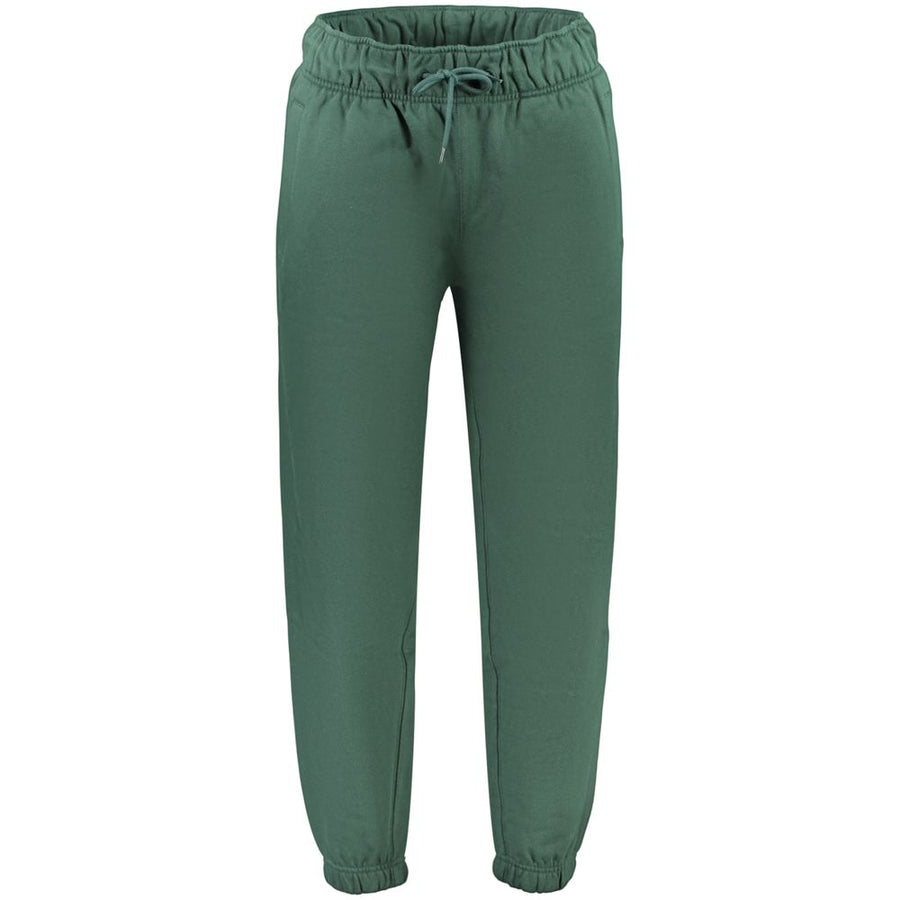 Green Cotton Mens Trousers