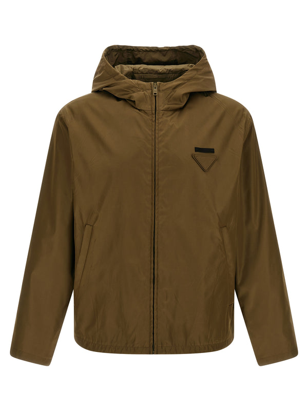 Bicolor Polyamide Shell Jacket Clothing