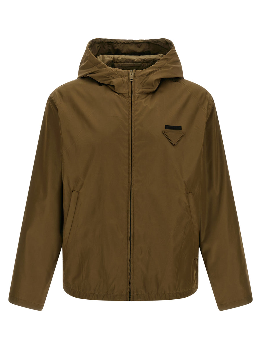 Bicolor Polyamide Shell Jacket Clothing