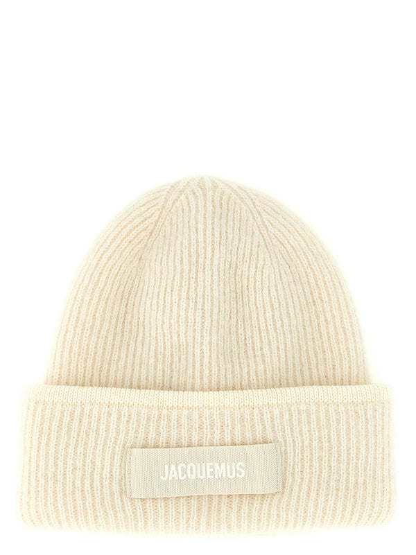 White Wool Beanie Accessory