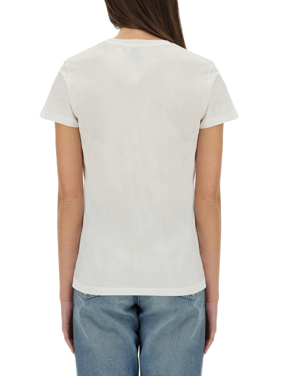 Music Festival T-Shirt Beige Cotton T-shirts