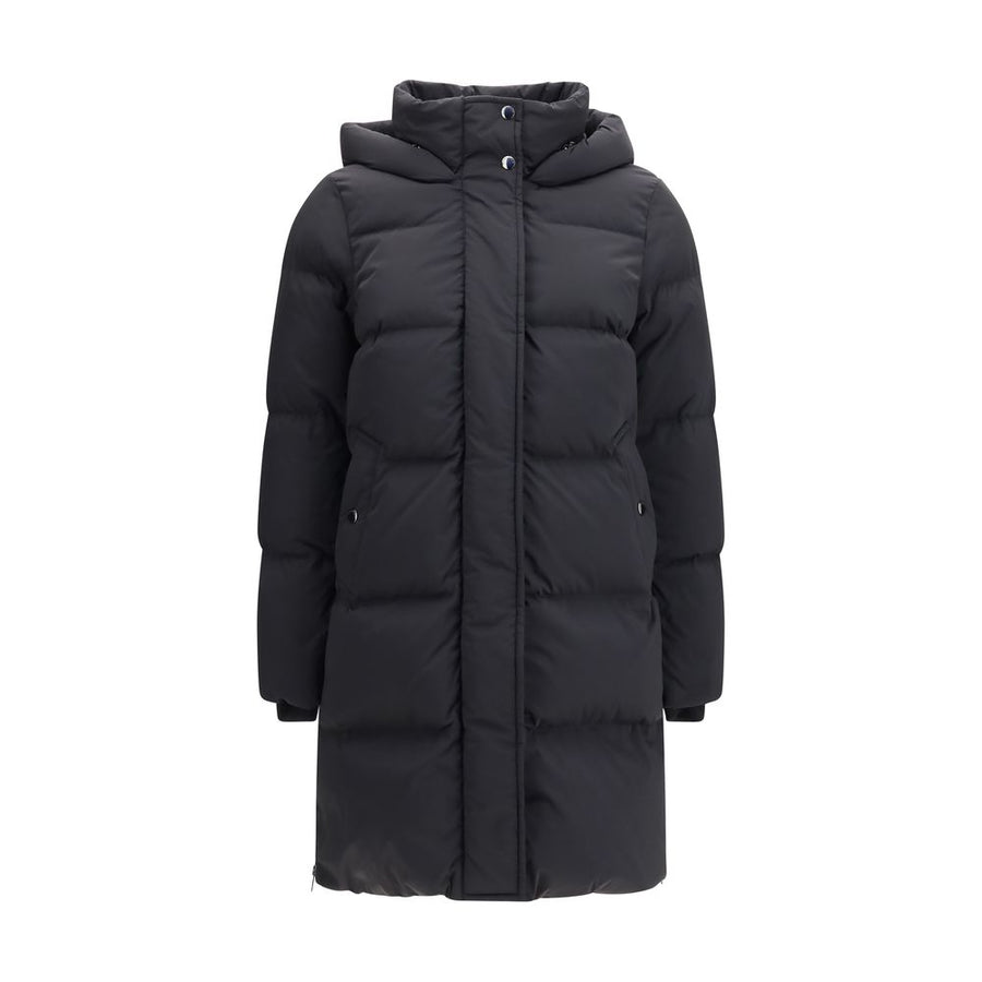 Black Polyamide Coat Clothing