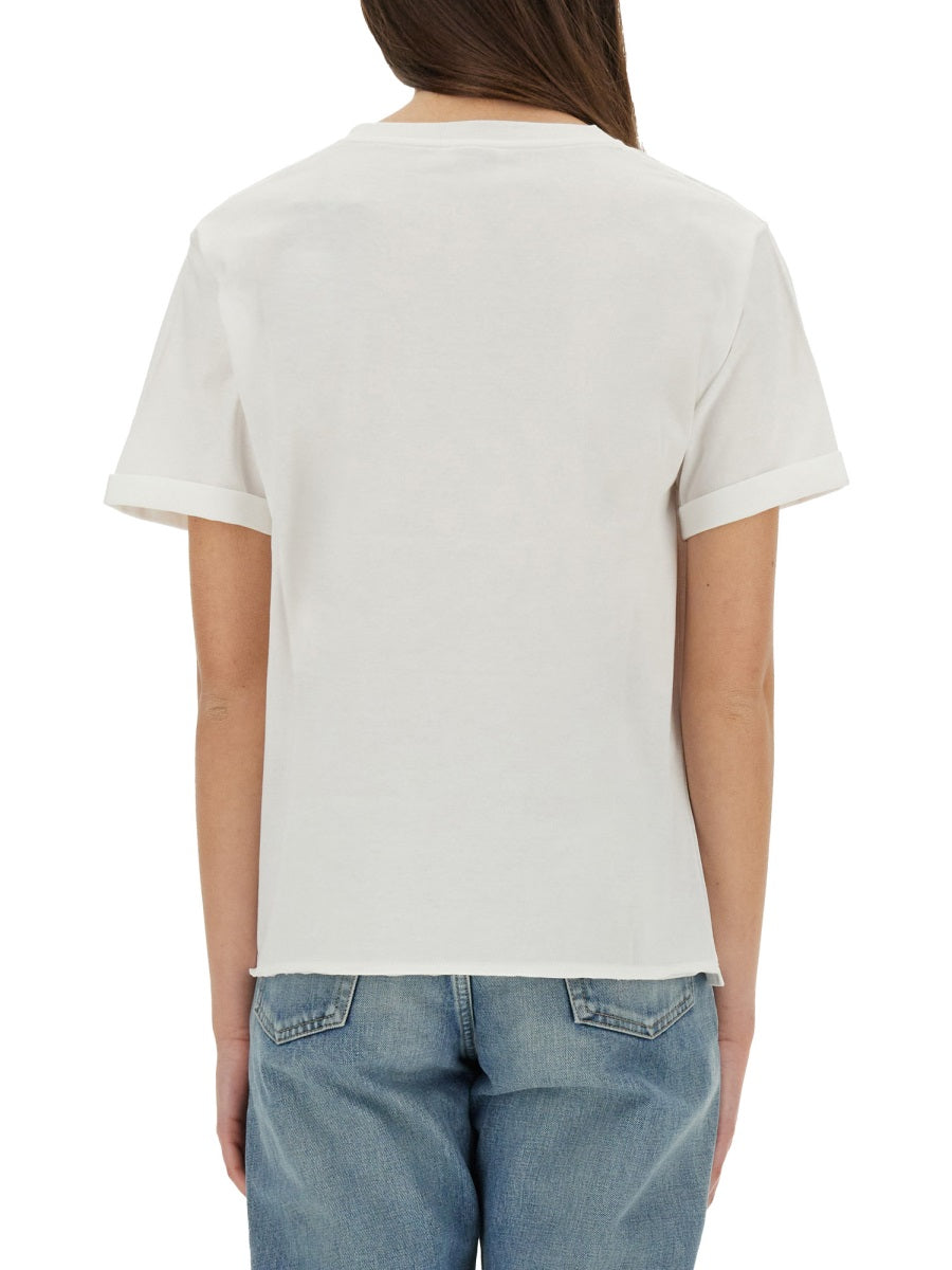 Boyfriend T-Shirt White Cotton T-shirts