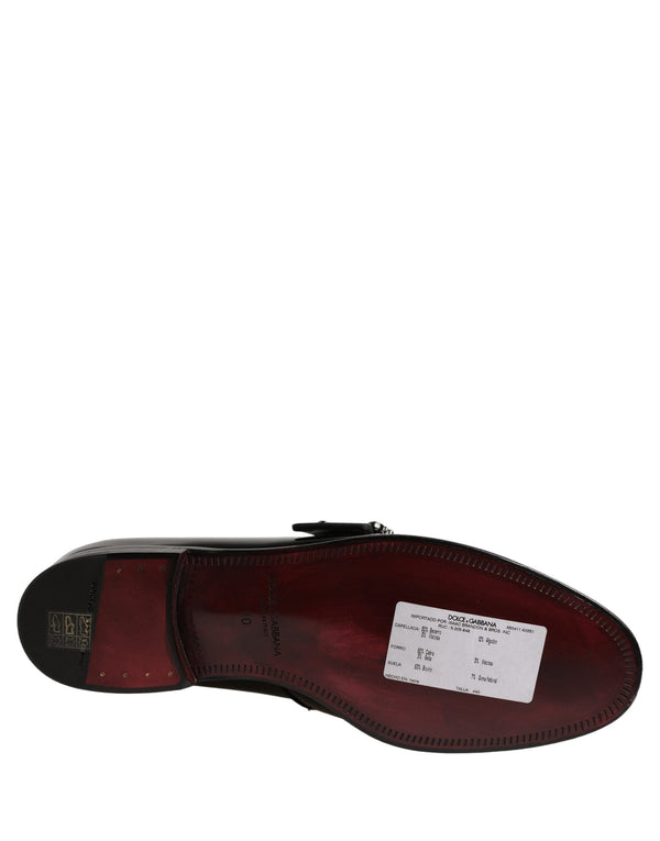 Black Patent Leather Men Loafers Shoes Cotton Viscose Calf