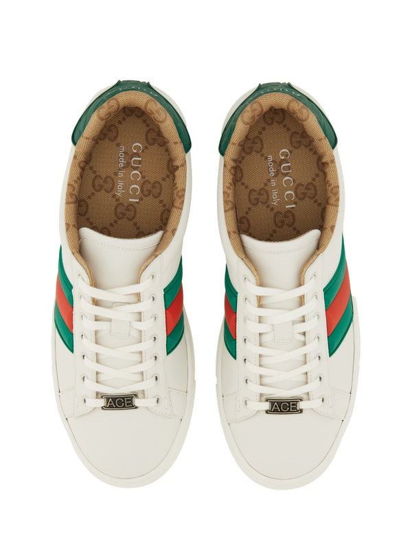 Sneakers Ace White Leather Trainers