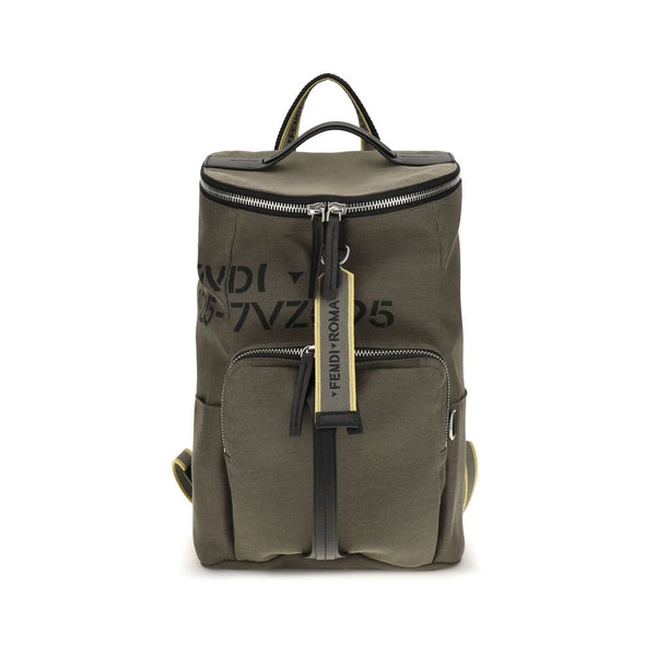 Bicolor Cotton Backpack