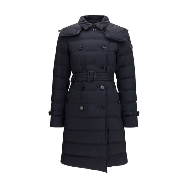Black Polyamide Coat Clothing