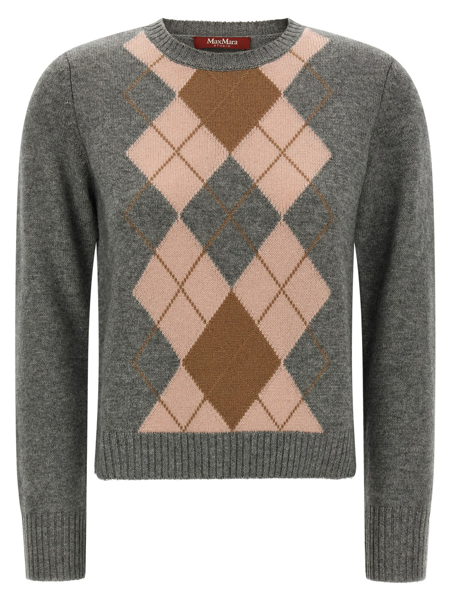 Gray Wool Cardigan Clothing