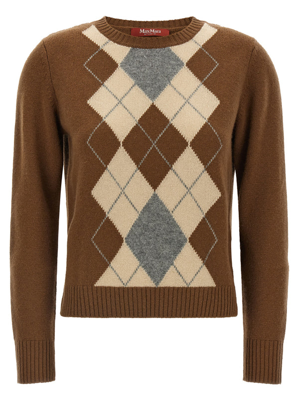 Brown Wool Cardigan Clothing