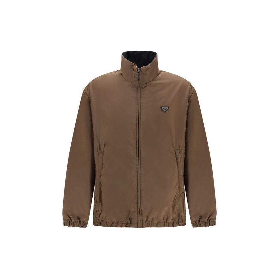 Multicolor Recycled Polyamide Full-Length Jacket Clothing
