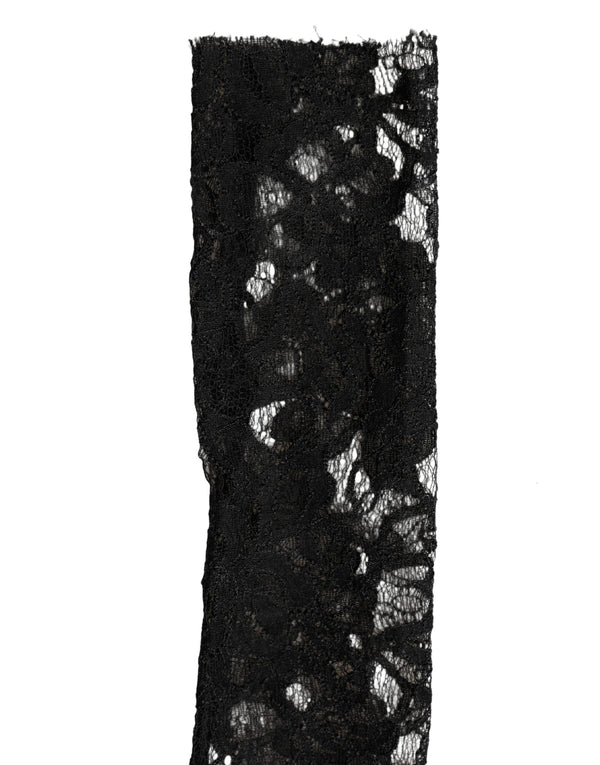 Sleeves Black Nylon Floral Lace Warmer Arm Elastane Accessory