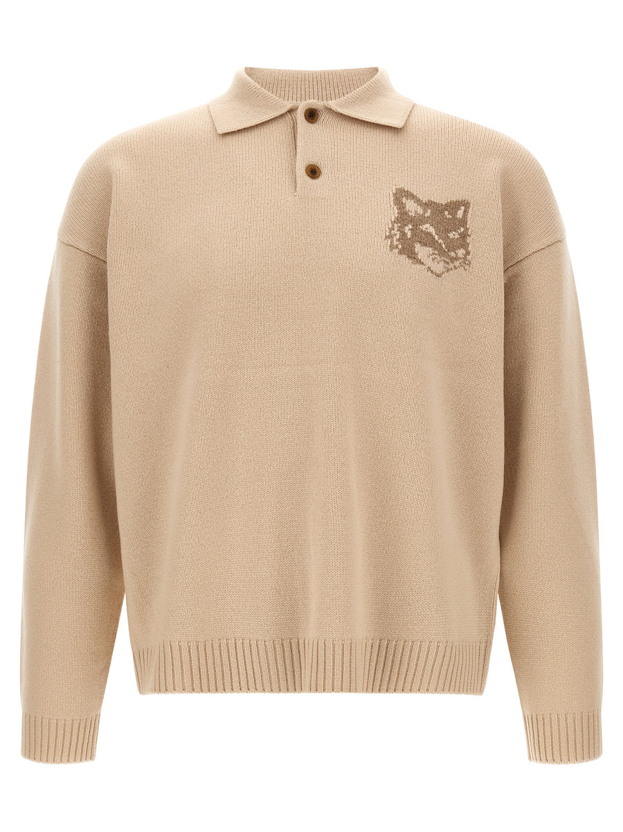 Beige Wool Cardigan Clothing