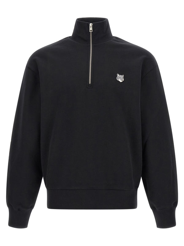 Black Organic Cotton Sweatshirt Clothing