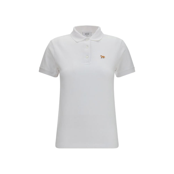 White Cotton Polo Shirt