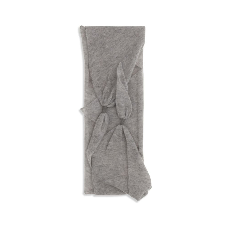 Gray Cashmere Foulard Accessory