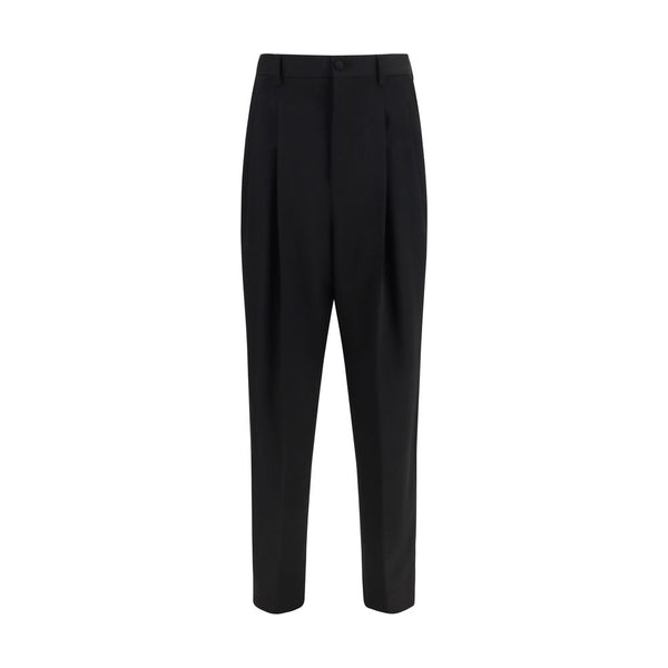 Black Wool Oves Aries Dress Pants