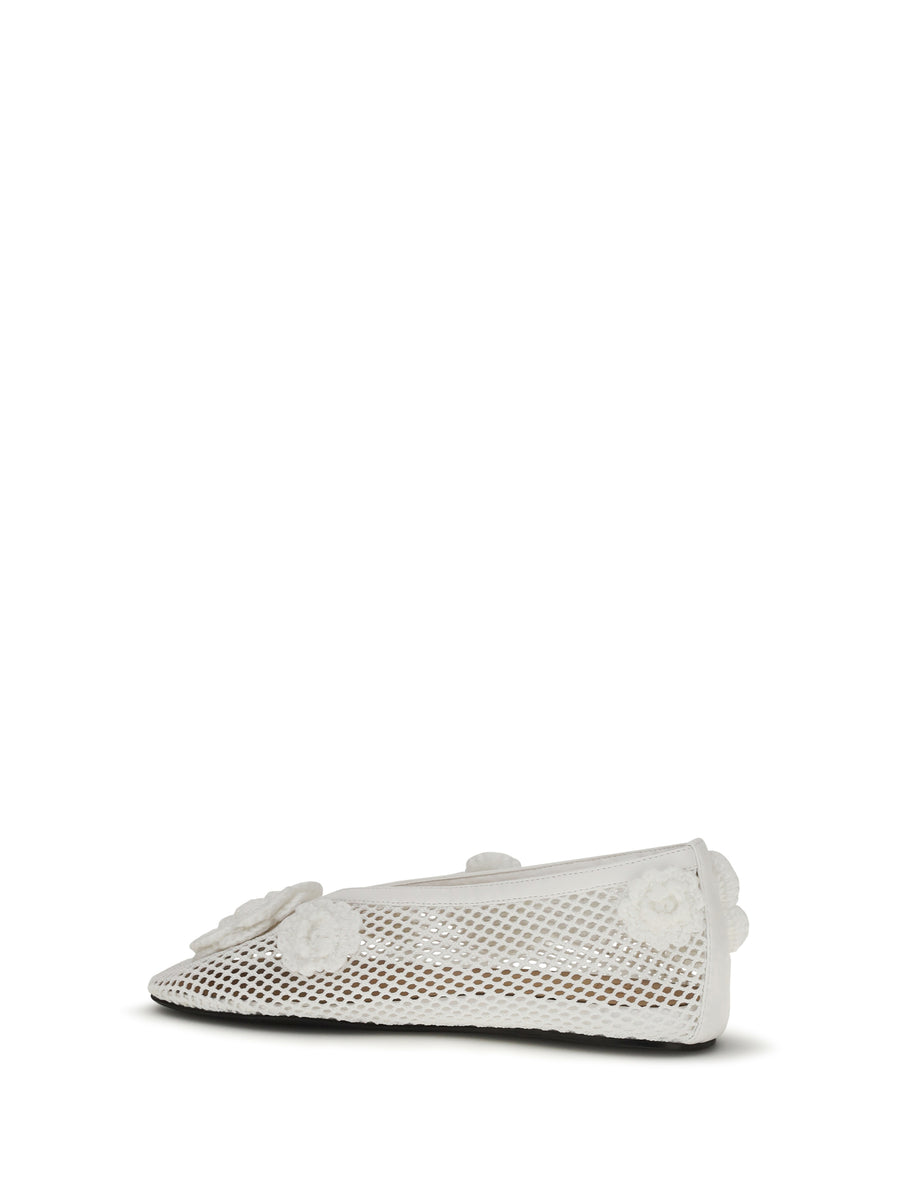 Ballerina Shoes Jenny Egret Upper Viscose