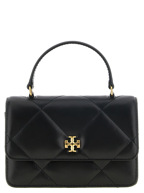 Black Cowhide Crossbody Bag