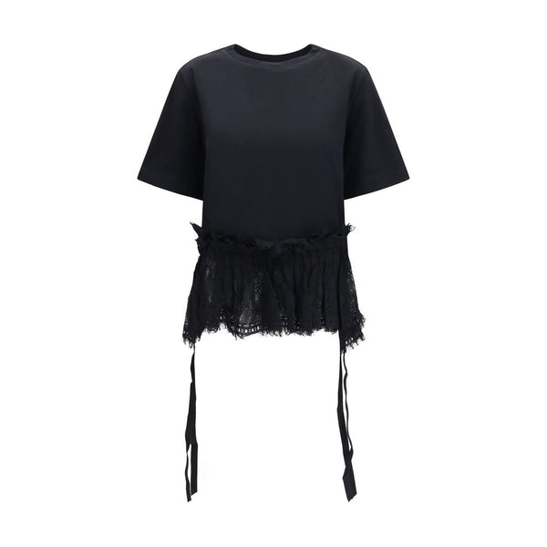 Black Cotton T-Shirt