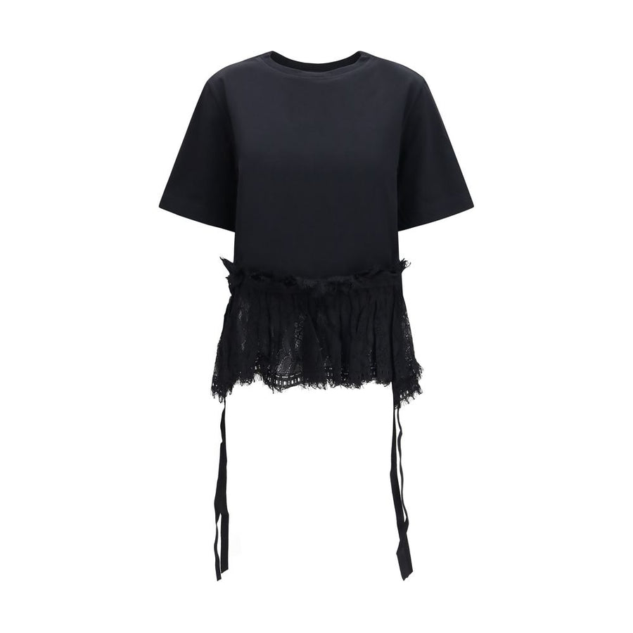Black Cotton T-Shirt