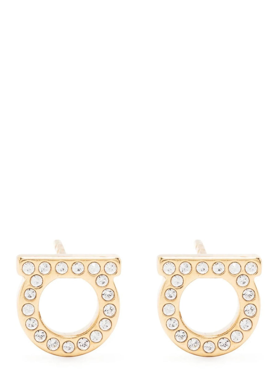 Gold Brass Earrings