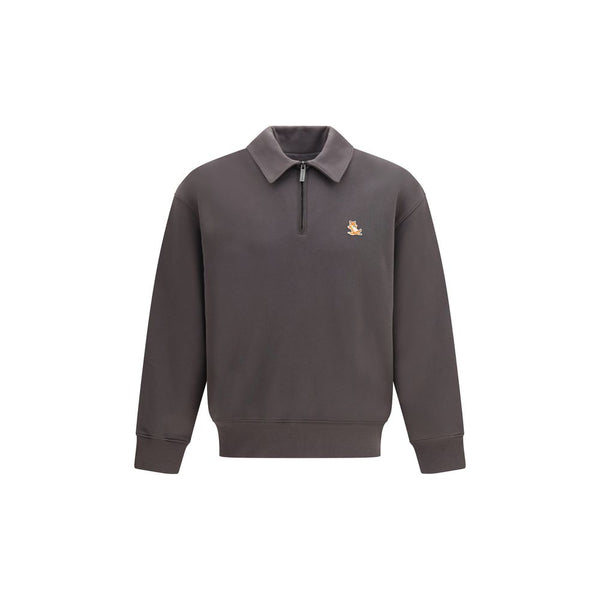 Gray Organic Cotton Sweatshirt Clothing