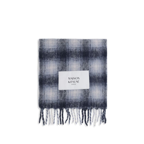 Gray Alpaca Vicugna Pacos Scarf