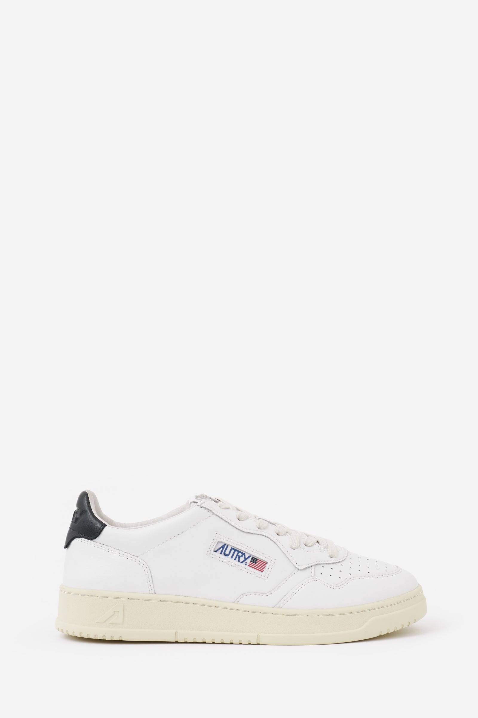 01 LOW Sneakers White Leather Scarpe