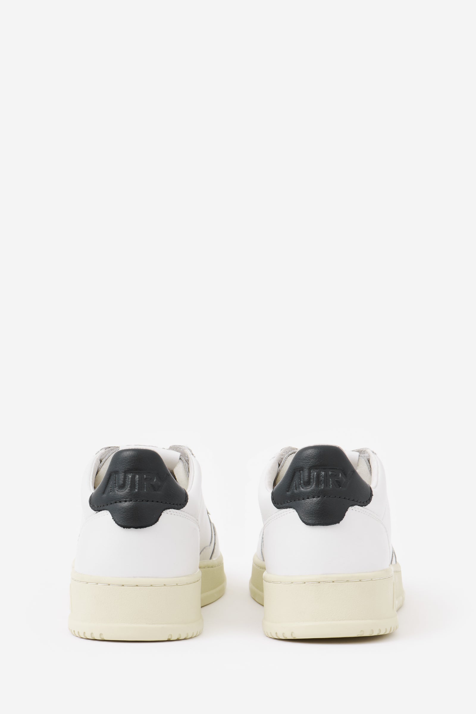 01 LOW Sneakers White Leather Scarpe