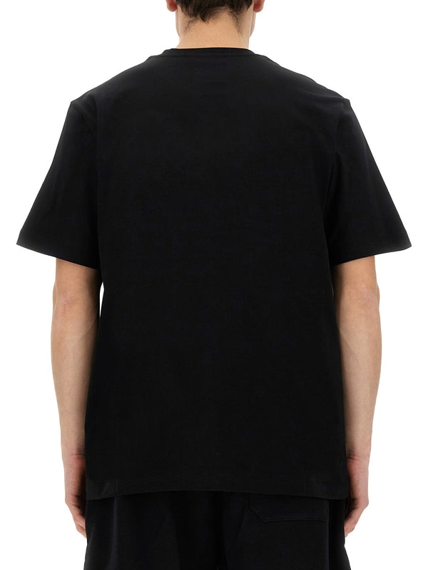 Cotton T-Shirt Black T-shirts And Polos