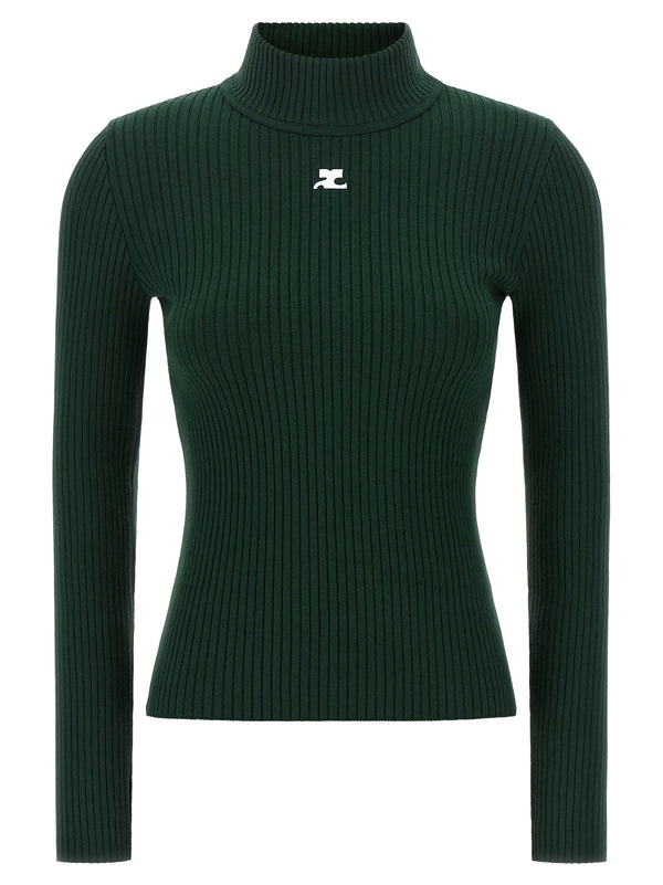 Bicolor Viscose Cardigan Clothing
