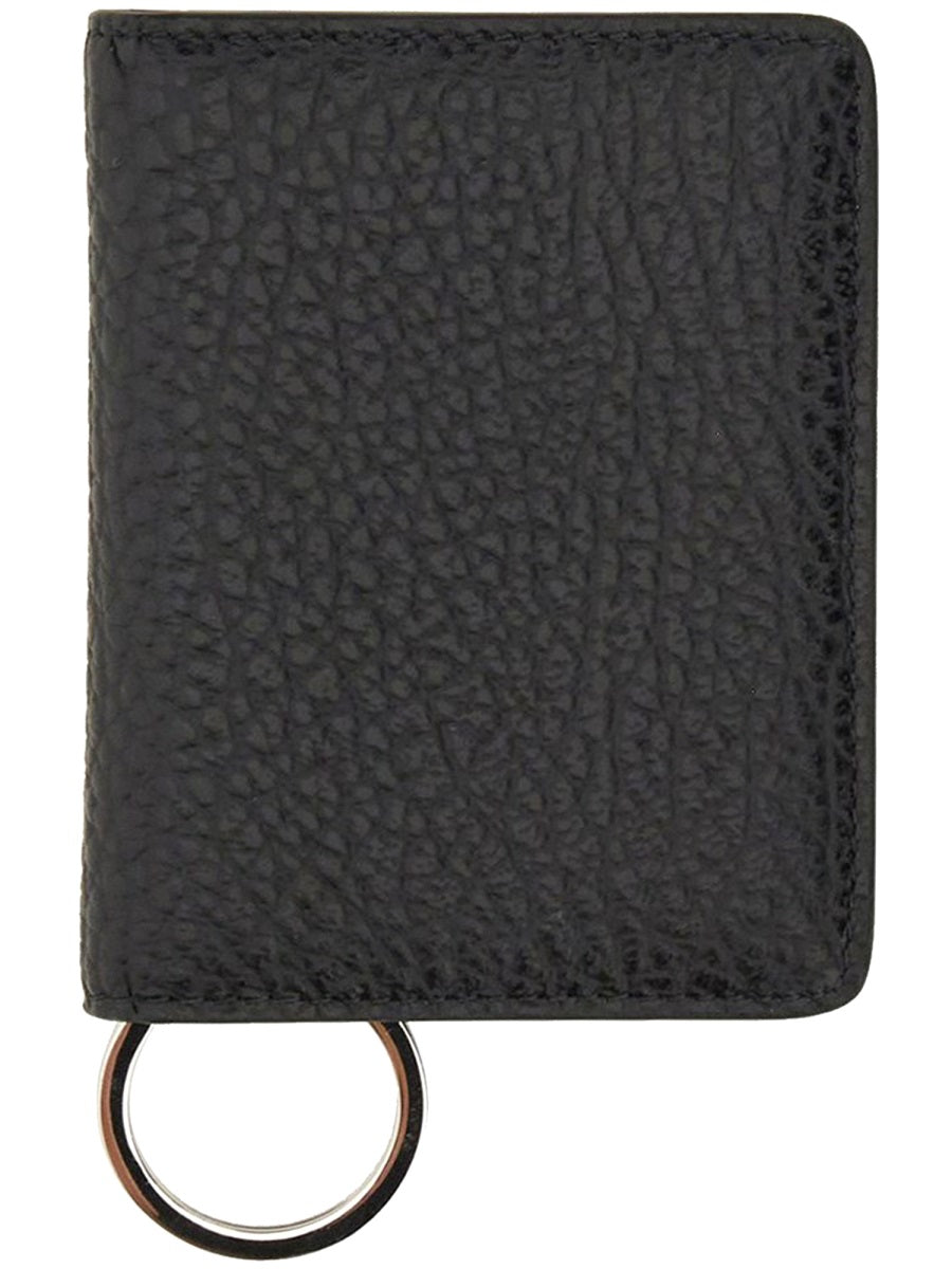 Bifold Wallet With Keyring Black & Purses