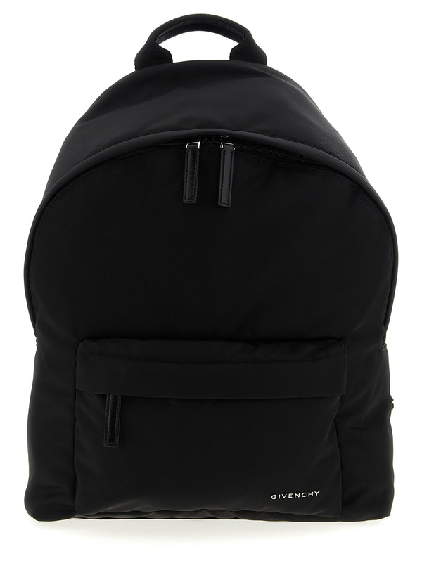 Black Polyamide Backpack